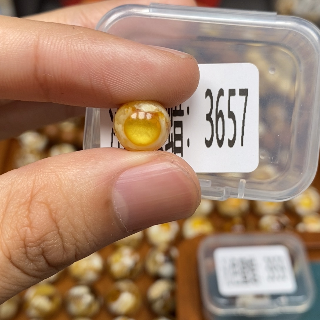 蜜蜡未镶嵌珠宝奇石3657