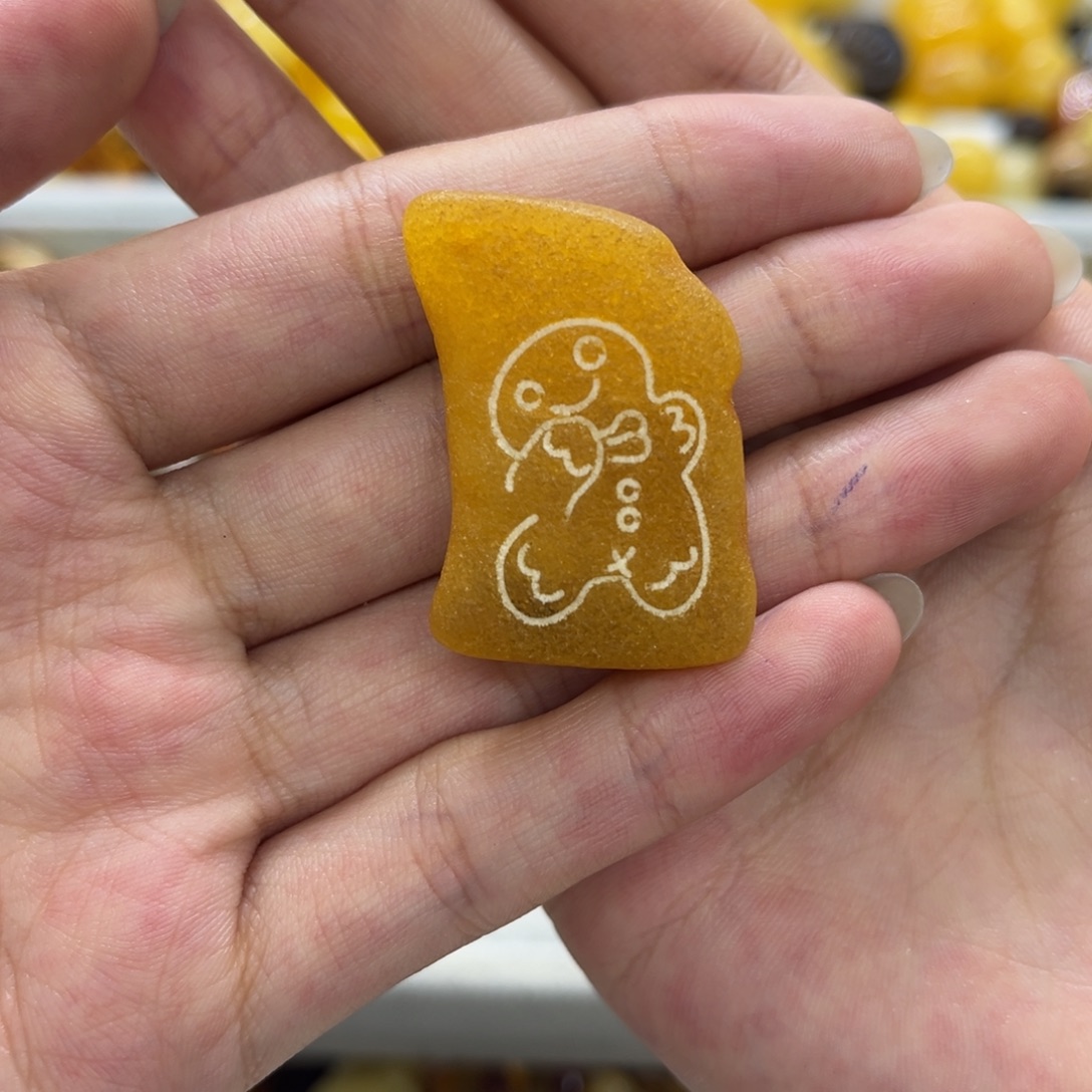 琥珀颈饰未镶嵌天然琥珀