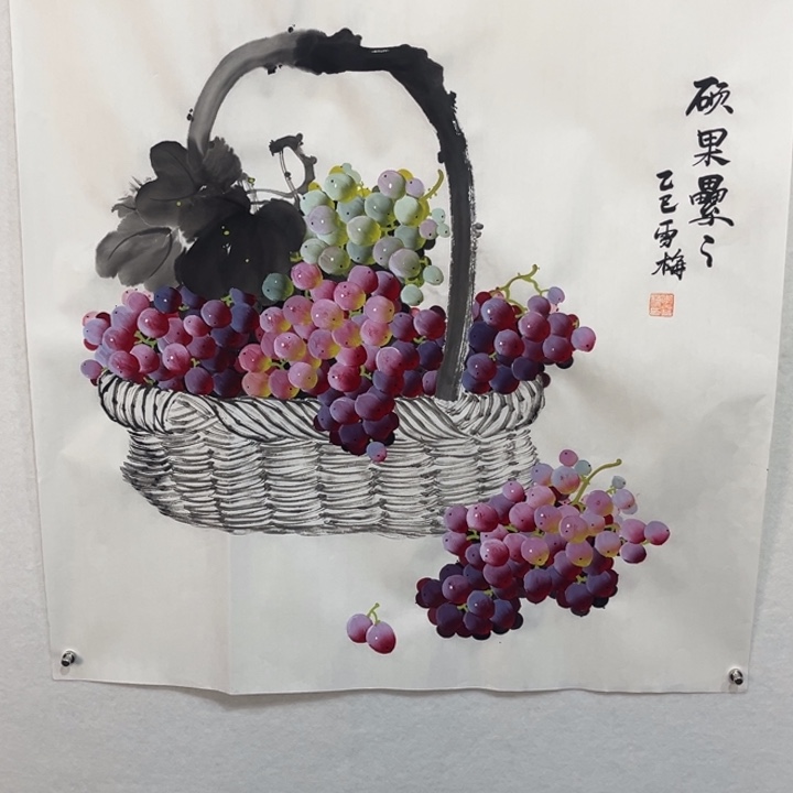 国画手绘国画作品