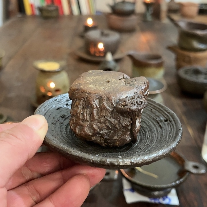 【闪购商品】杯k**e小福泥陶艺茶几风