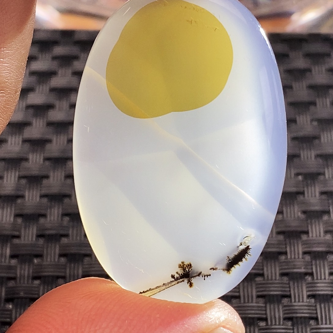 用***3玛瑙/玉髓未镶嵌吊坠(不含链)