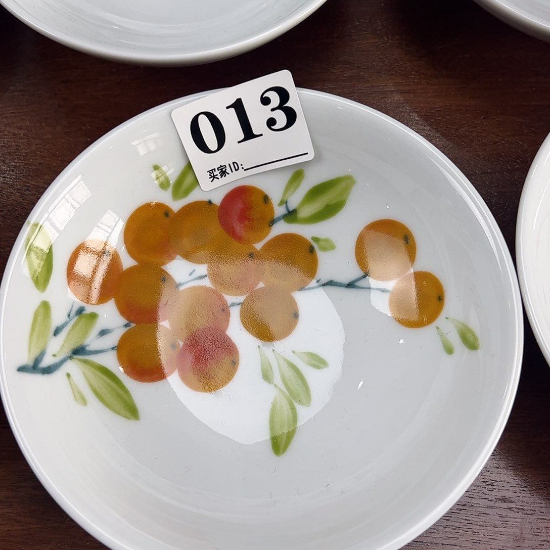 瓷片景德镇陶瓷手工手绘制作