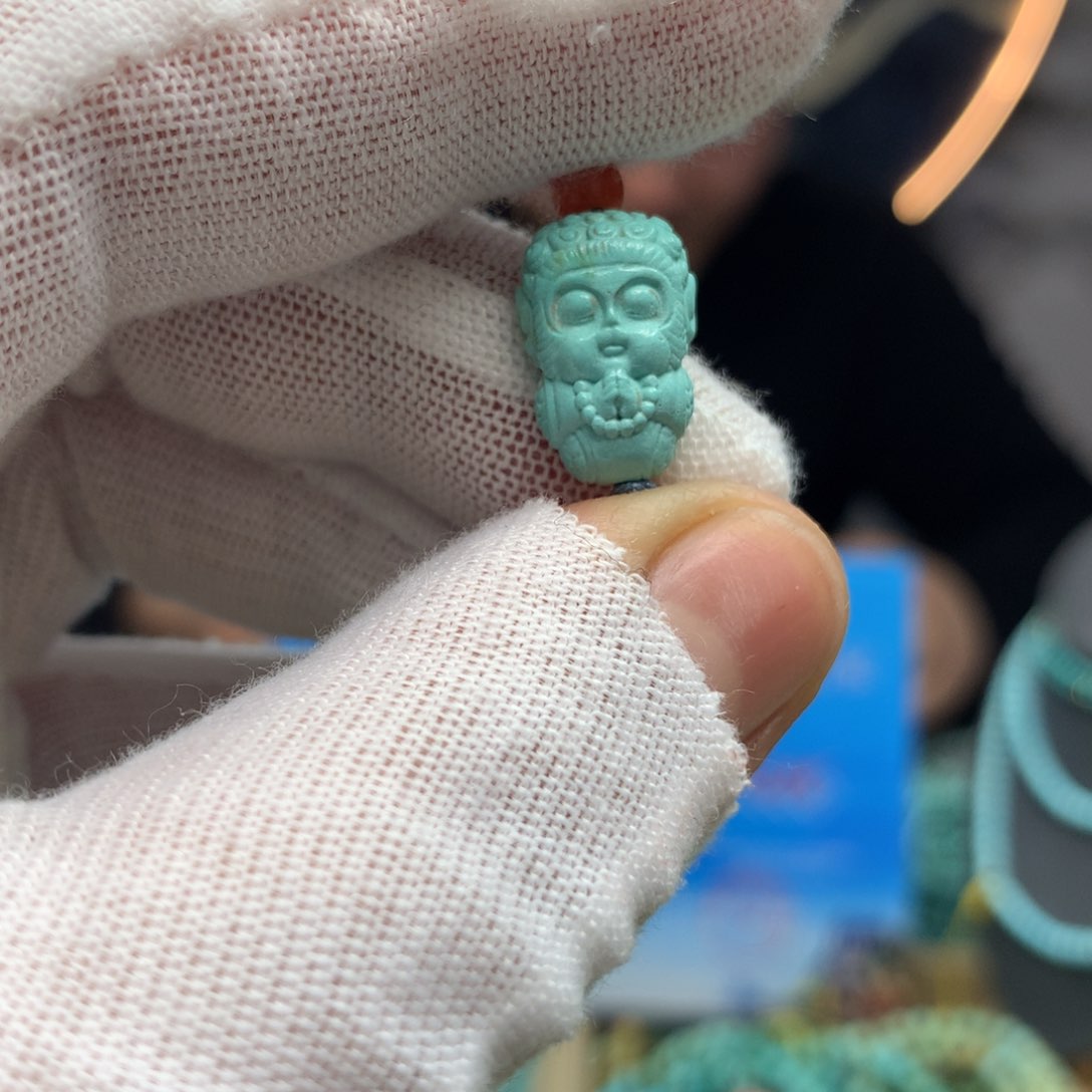 绿松石挂件未镶嵌