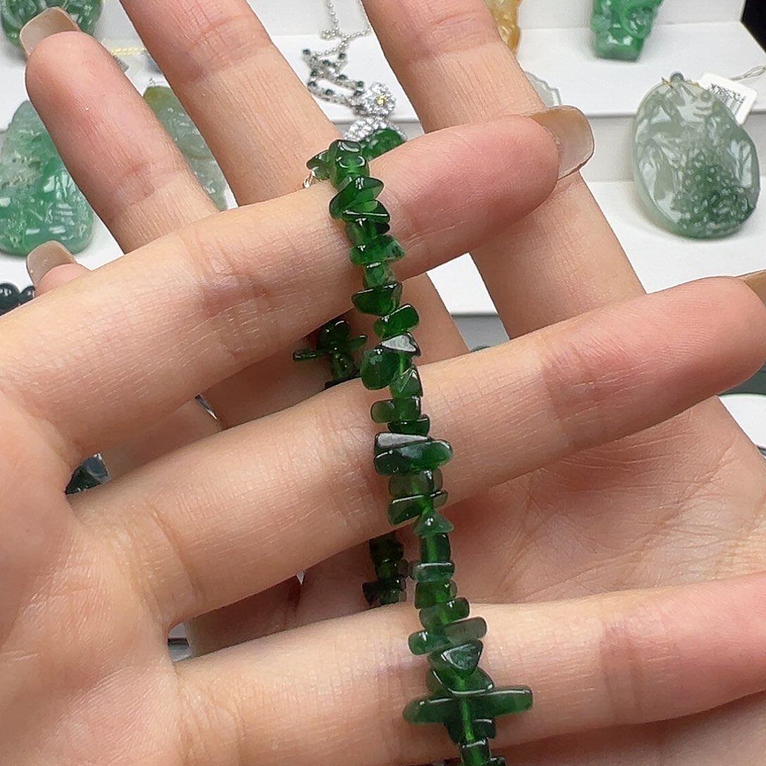 翡翠未镶嵌颈饰翡翠自选