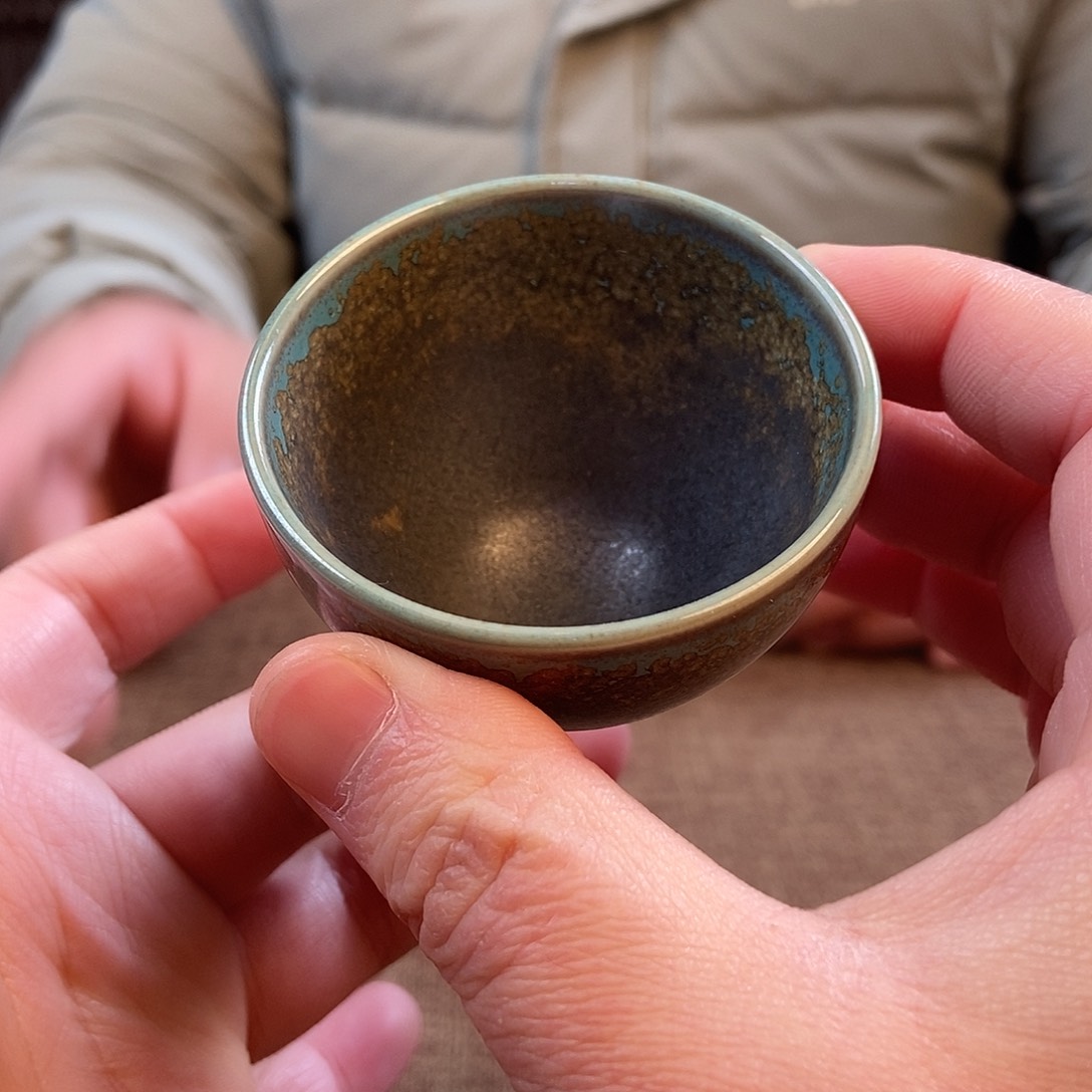 瓷片钧瓷主人杯杯