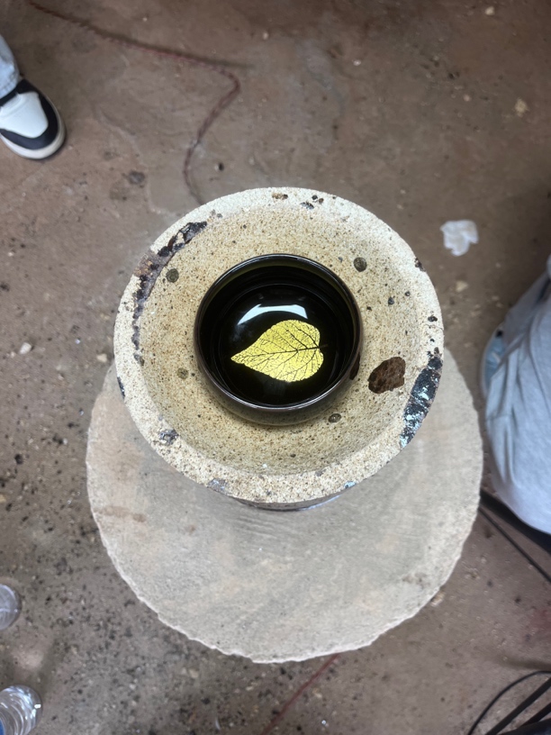 乌金木叶茶器主人杯