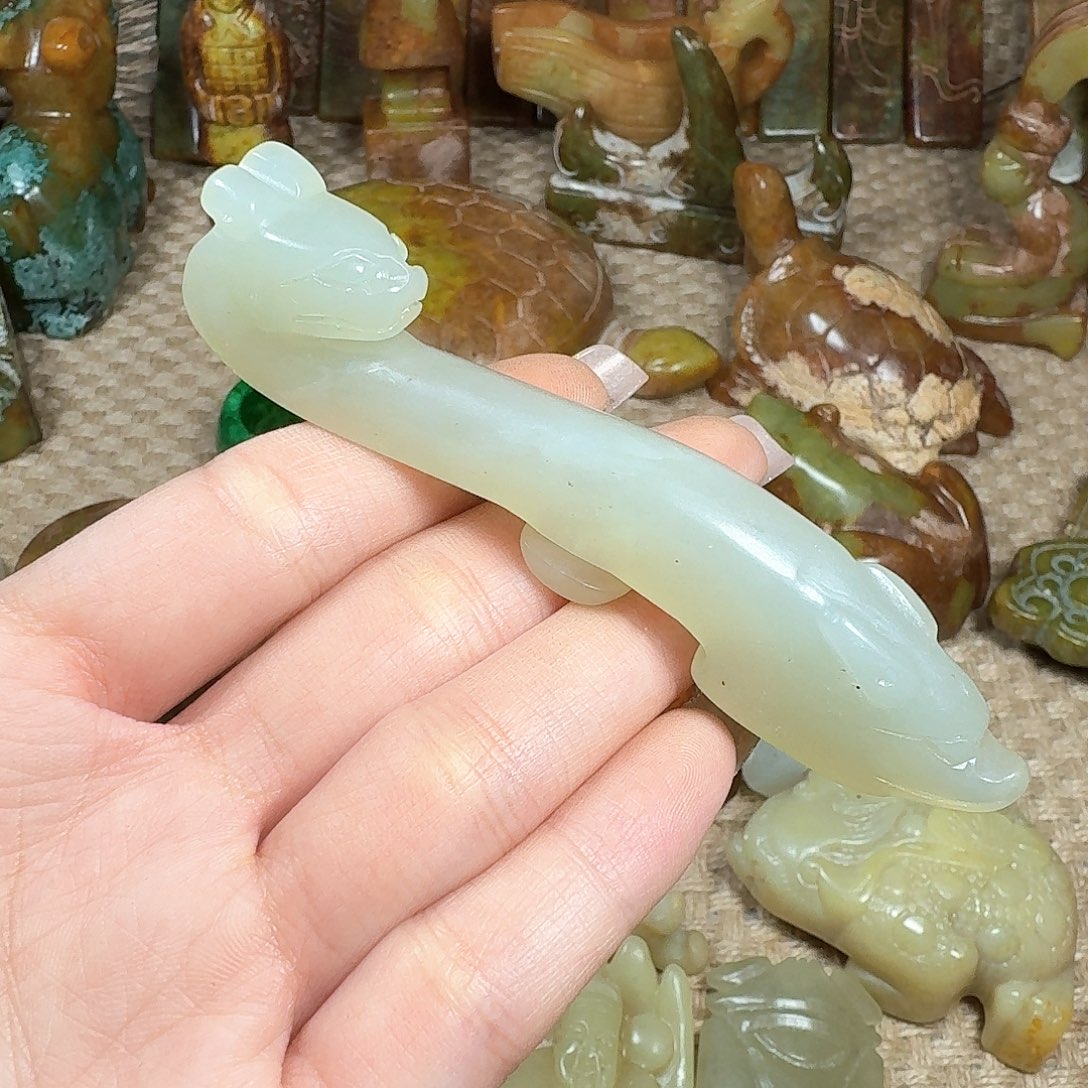 白玉菩提吊坠挂件