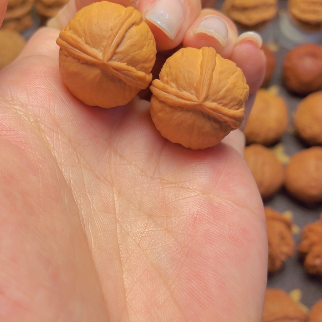 文玩核桃把件三棱