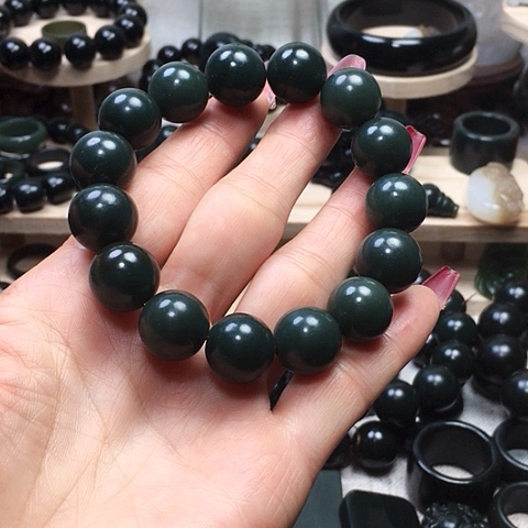 未镶嵌手串和田玉