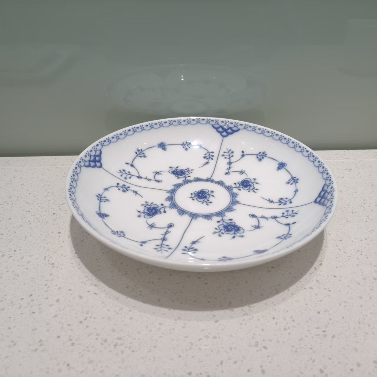 景德镇陶瓷8寸唐草饭盘