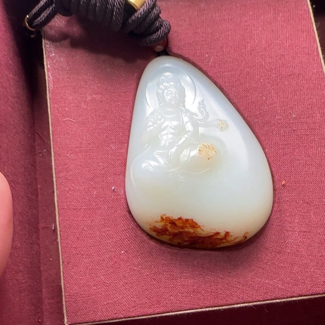 和田玉挂件未镶嵌