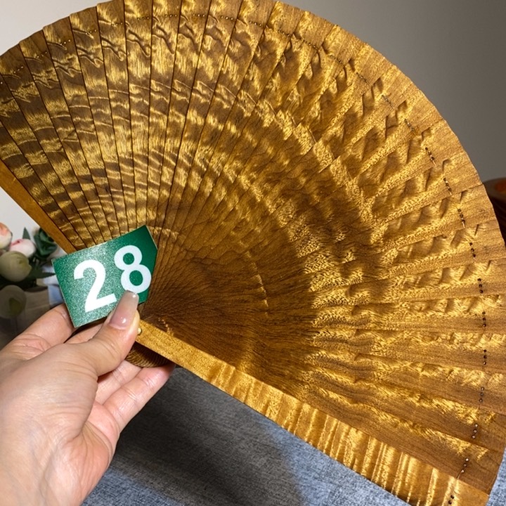 金丝楠橄*金丝楠木扇子