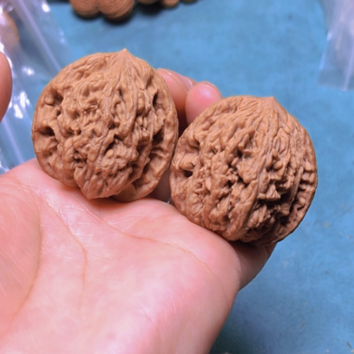 【闪购商品】核桃把件37.5麦虎有修