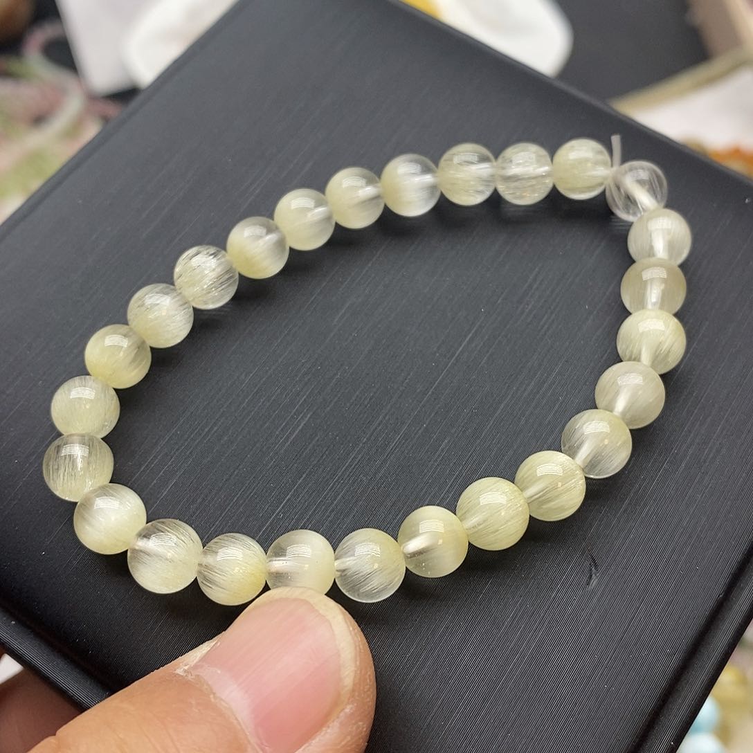 水晶手串未镶嵌……