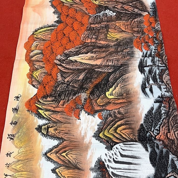 国画新年愿望希望大家身体健康快乐平安