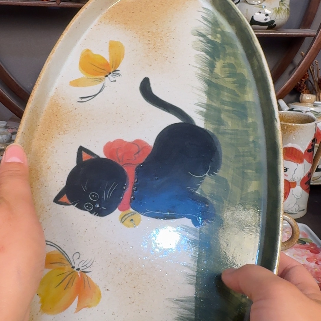 玉***妈瓷片景德镇手工制作微瑕