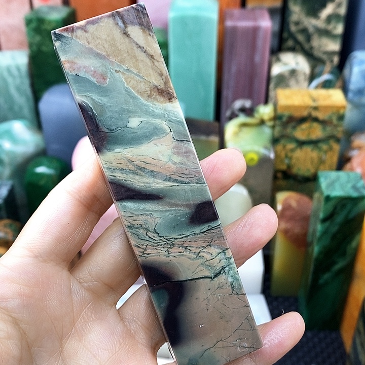 红***男印石青田石贵州石头