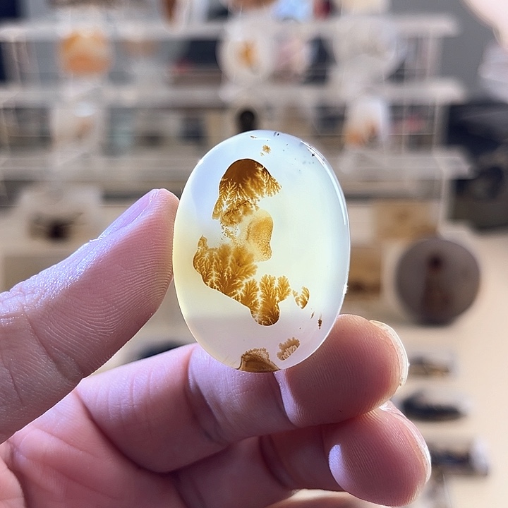 玛瑙/玉髓未镶嵌吊坠(不含链)