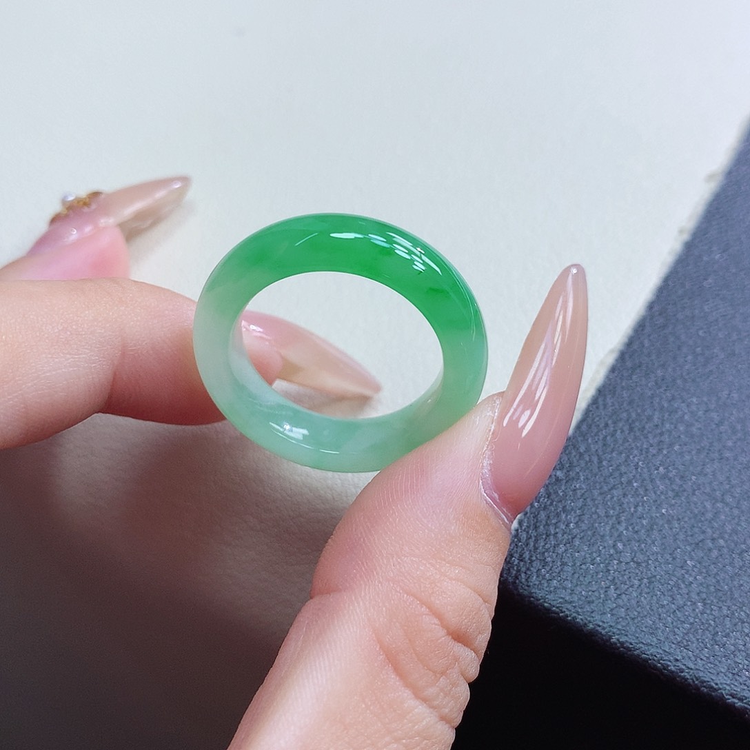 未镶嵌戒指翡翠20号