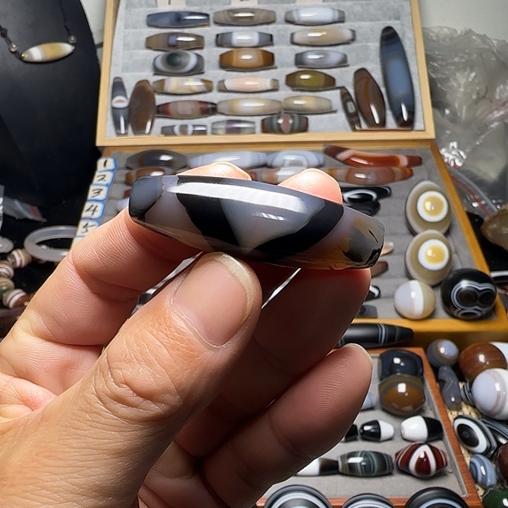 玛瑙/玉髓未镶嵌吊坠(不含链)