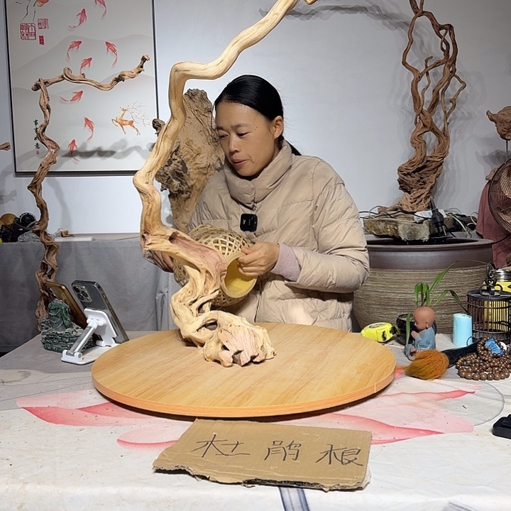 表***一杜鹃根艺术中心根
