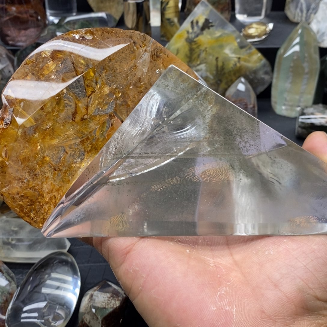 时***～珠宝半成品水晶未镶嵌