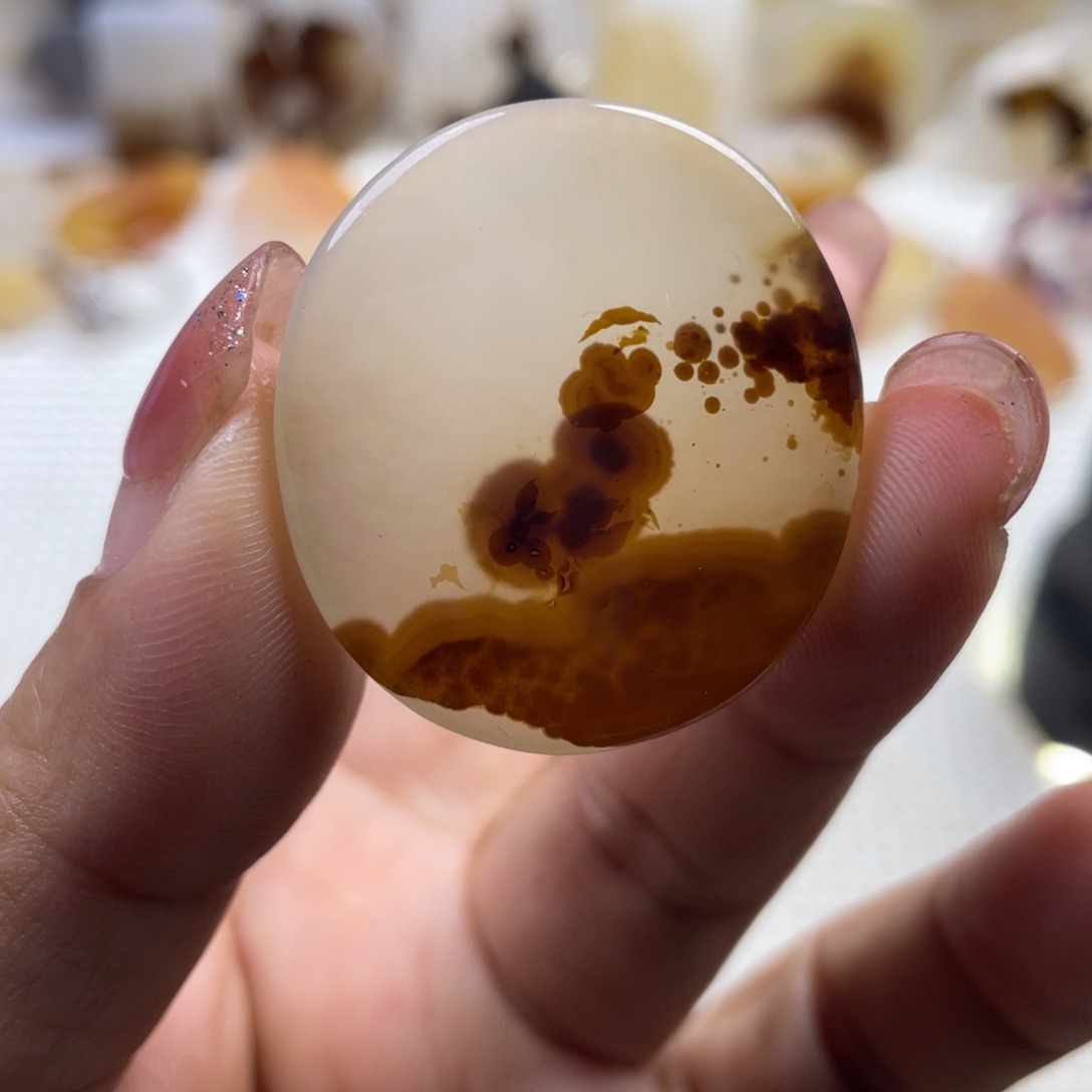 玛瑙/玉髓未镶嵌颈饰