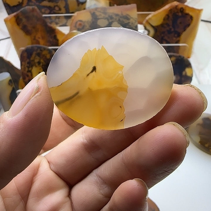 玛瑙/玉髓未镶嵌颈饰