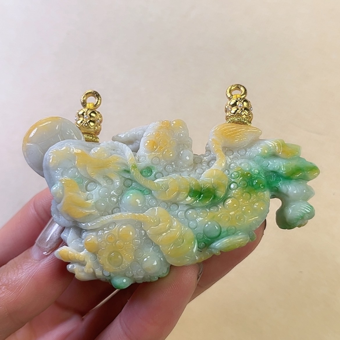 【闪购商品】翡翠颈饰未镶嵌挂件