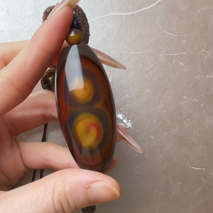 玛瑙/玉髓颈饰未镶嵌秋*