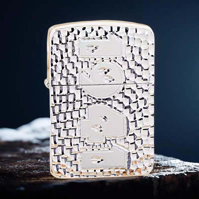 ZIPPO/之宝打火机 1941陨石坑-1941复刻镜面  复古 防风DYJ1
