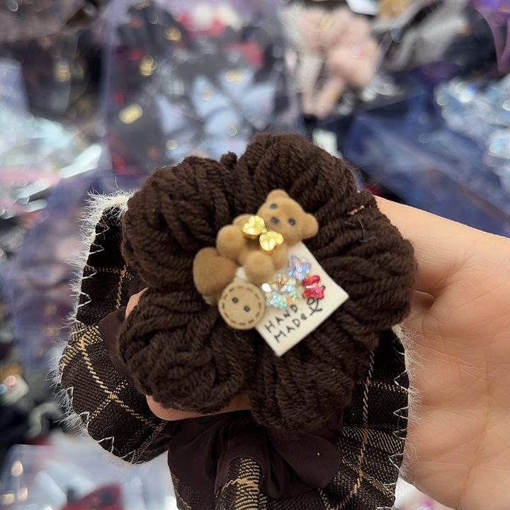 三醋酯纤维咖色-1