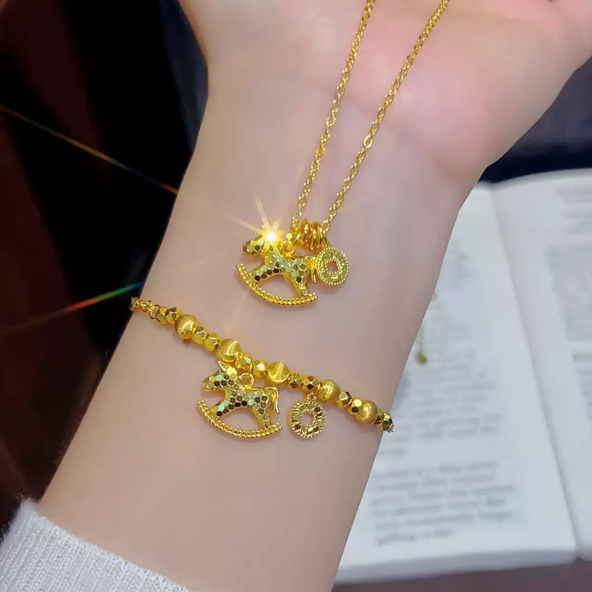 【抖音好货】孟加拉赤金豆豆提炼手工改款【马上有钱】精工版