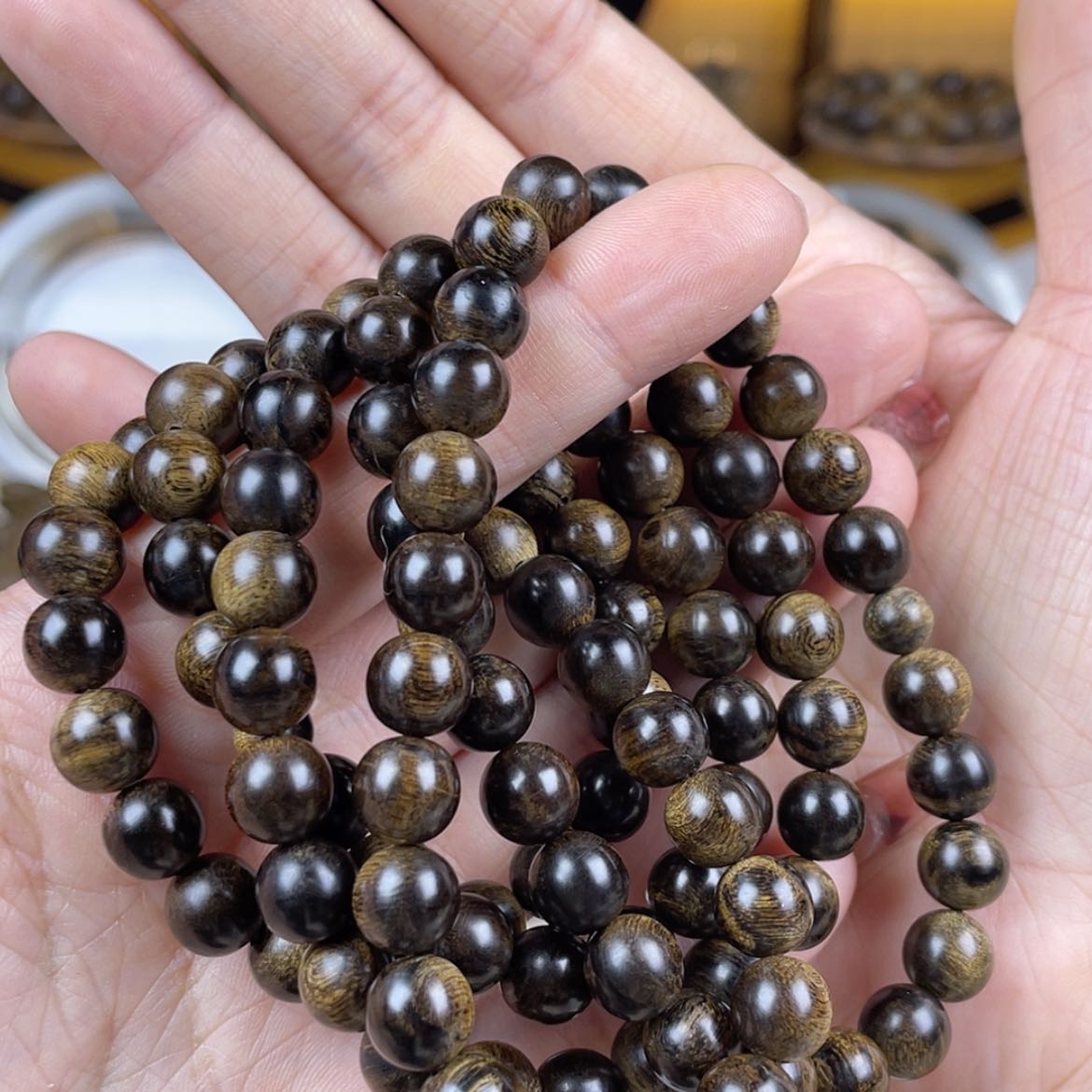 【闪购商品】沉香手串用****9越南沉香