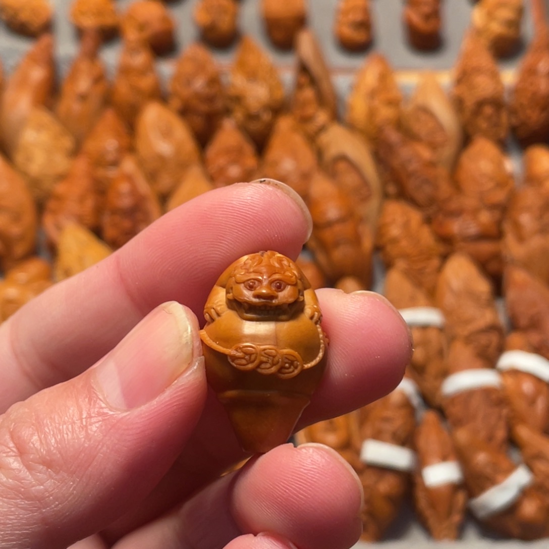 橄榄核手串/手链吞金兽三通