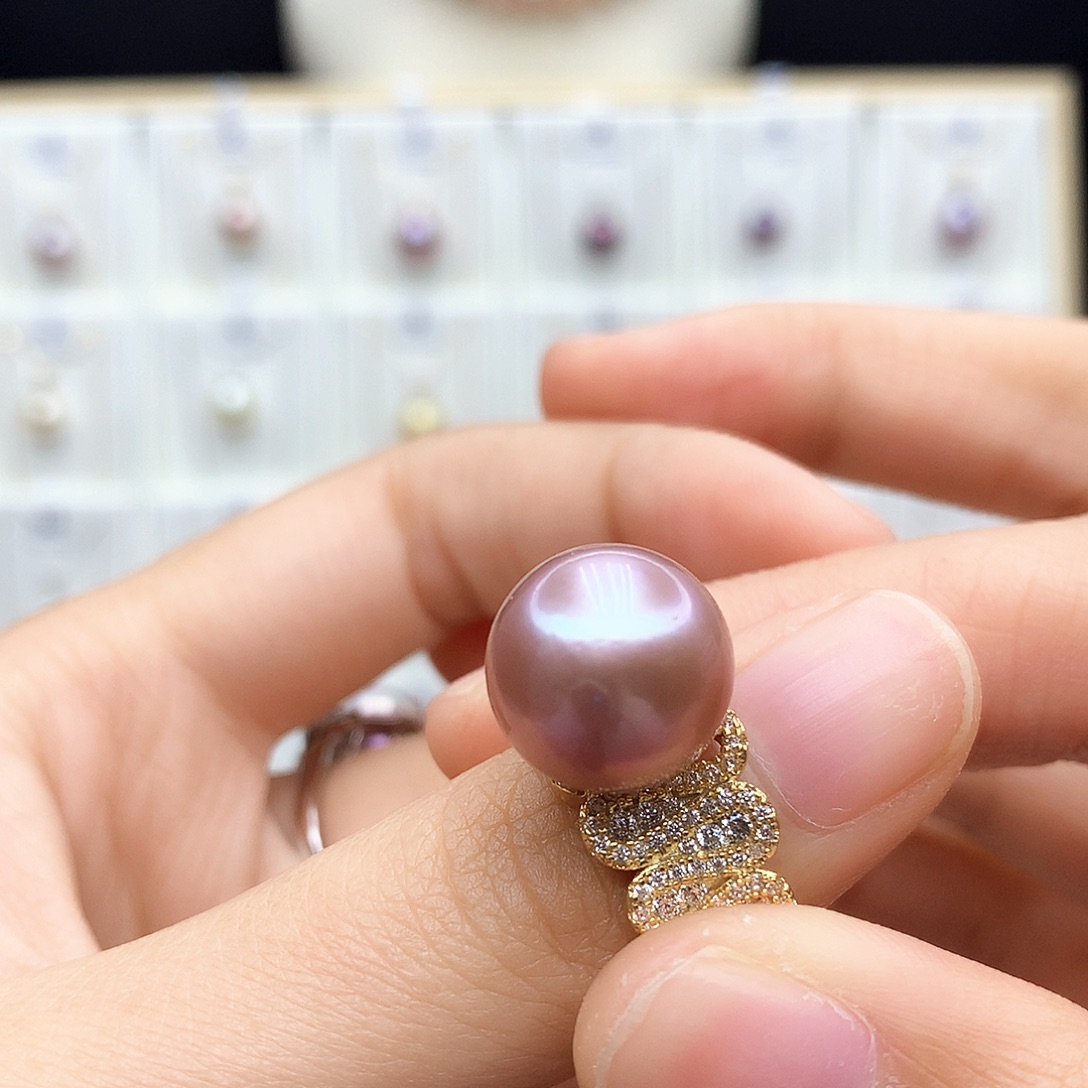 颈饰淡水珍珠合金