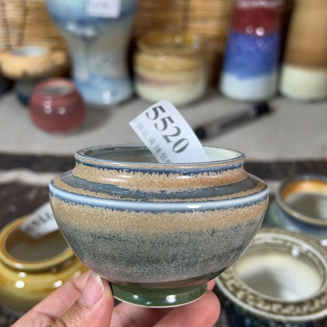 红陶景德镇手工花盆