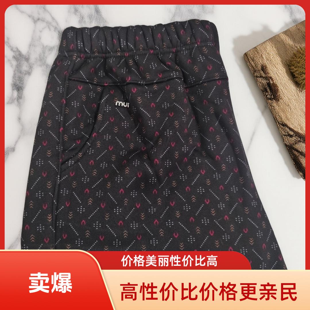 A035中老年棉裤女冬加绒加厚外穿保暖妈妈裤子老年人棉裤防寒裤子