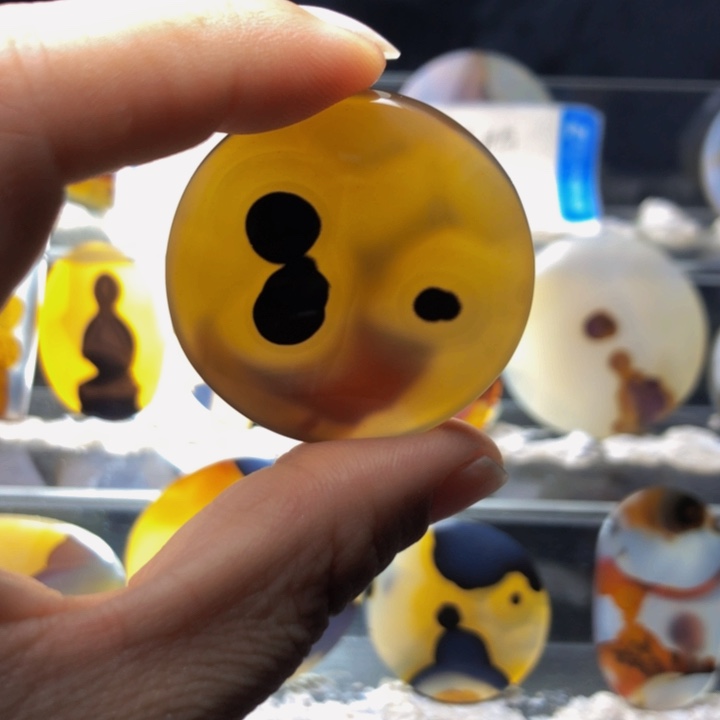 合金玛瑙/玉髓珠宝奇石用****3140