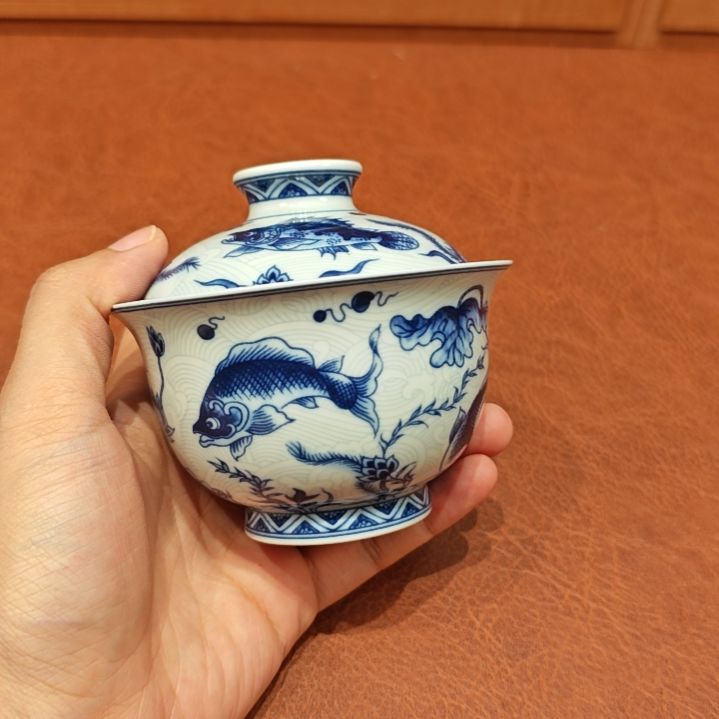 景德镇茶器茶杯主人杯盖碗