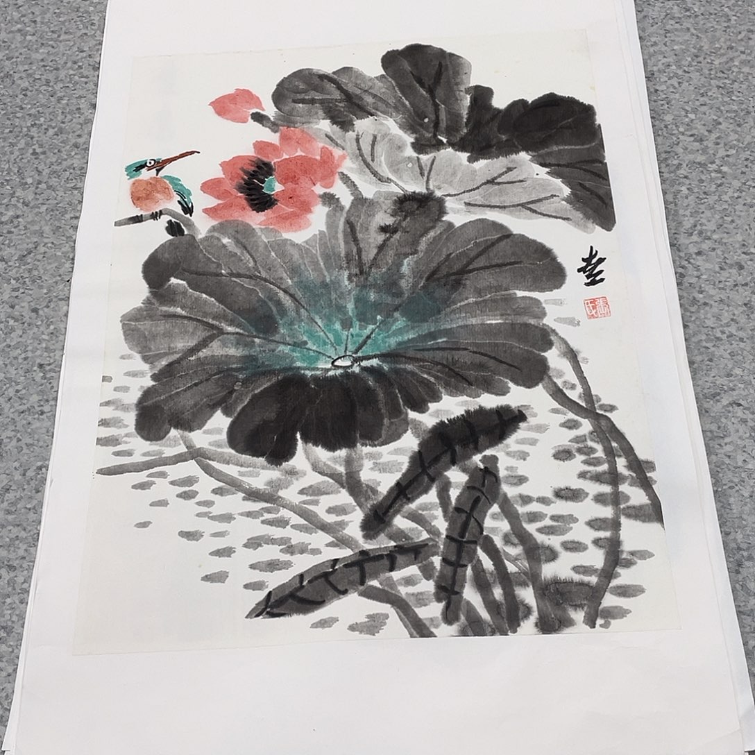 国画1.4平尺国画作品