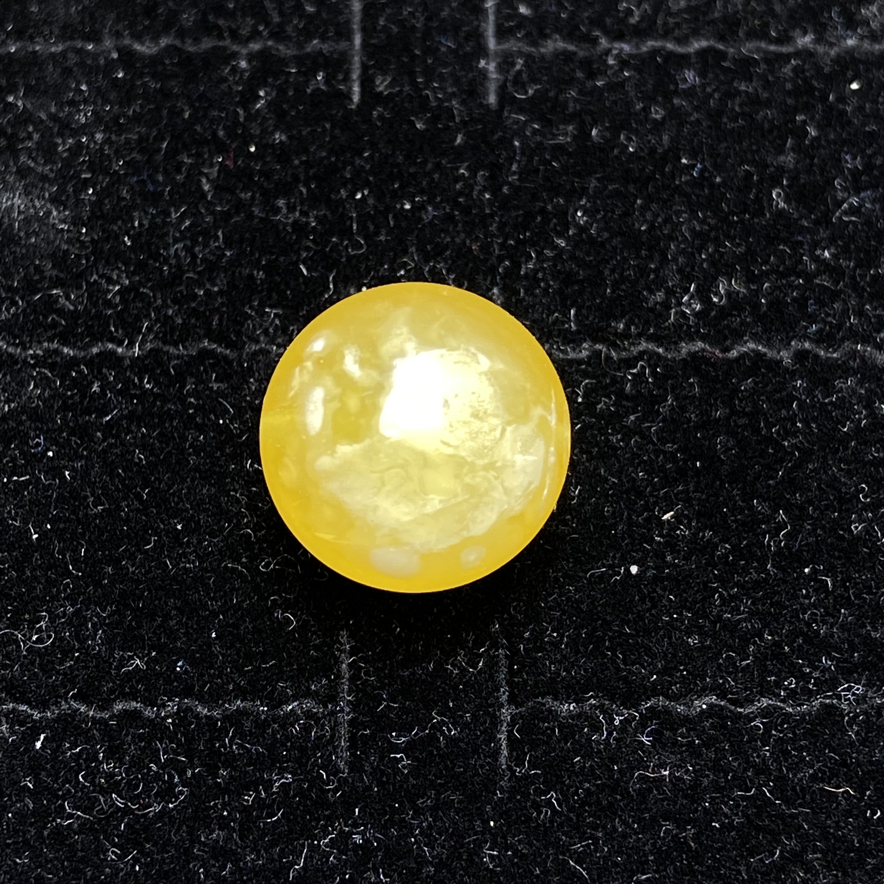 16号【星筠珠宝】16mm瓷白意境单珠珠宝玉石