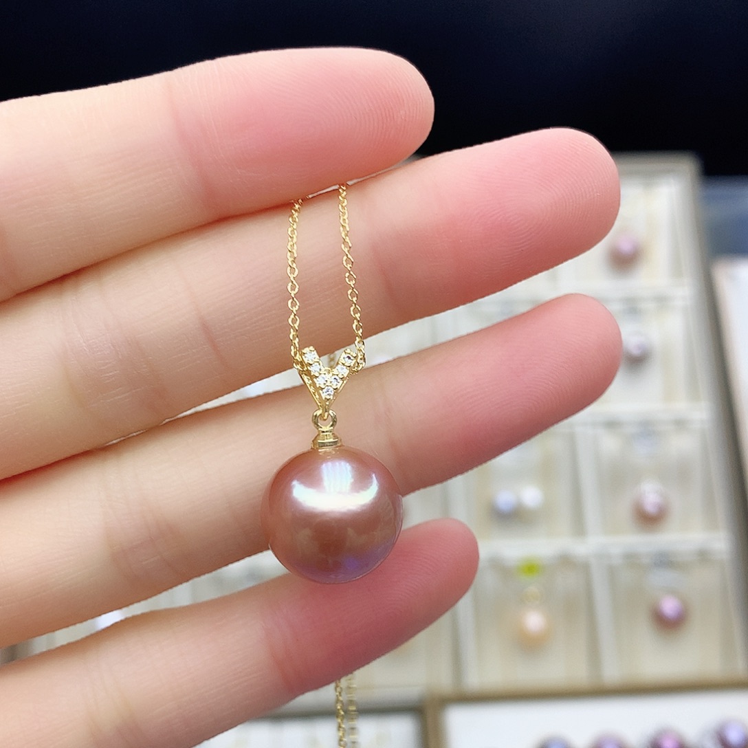 淡水珍珠颈饰合金