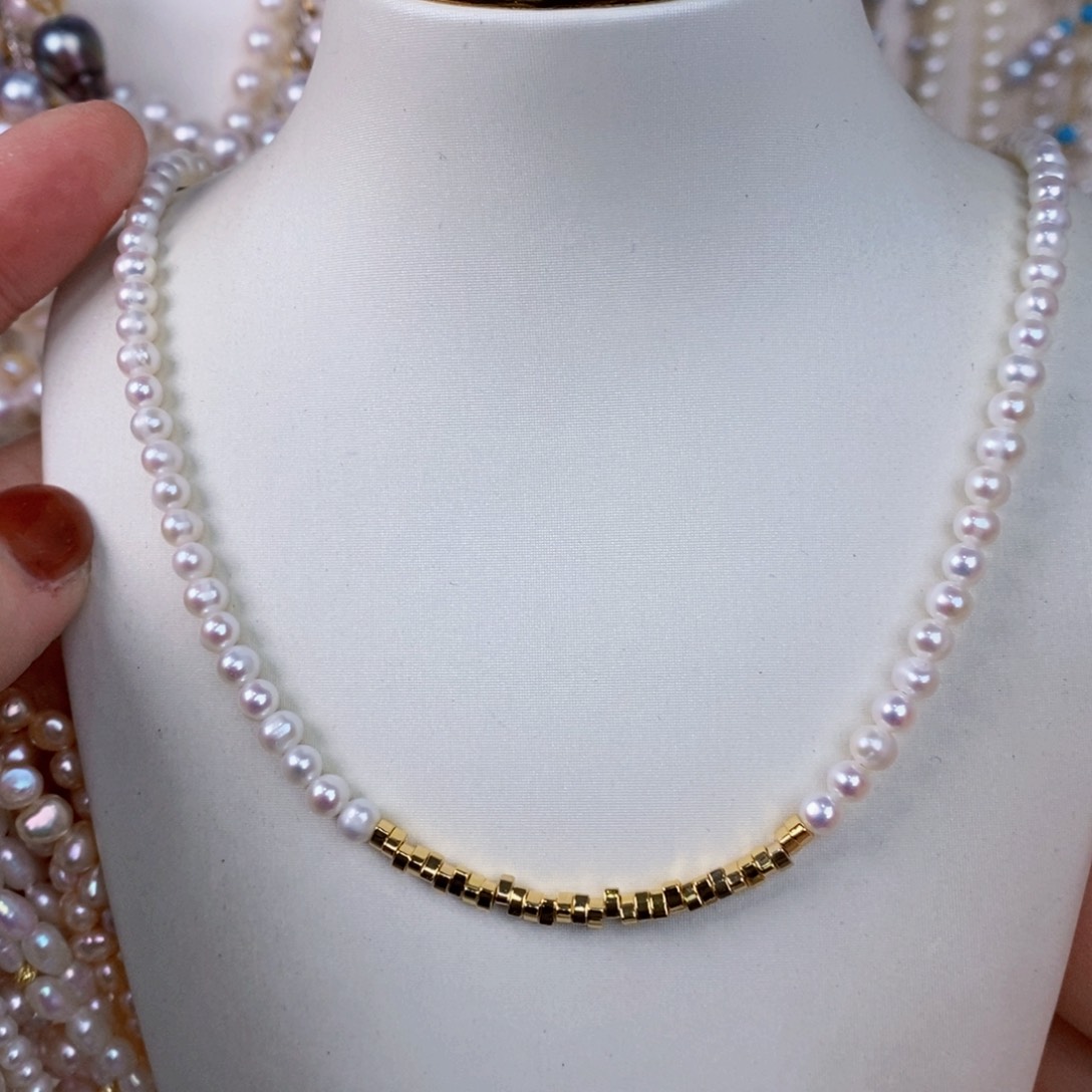 淡水珍珠项链未镶嵌