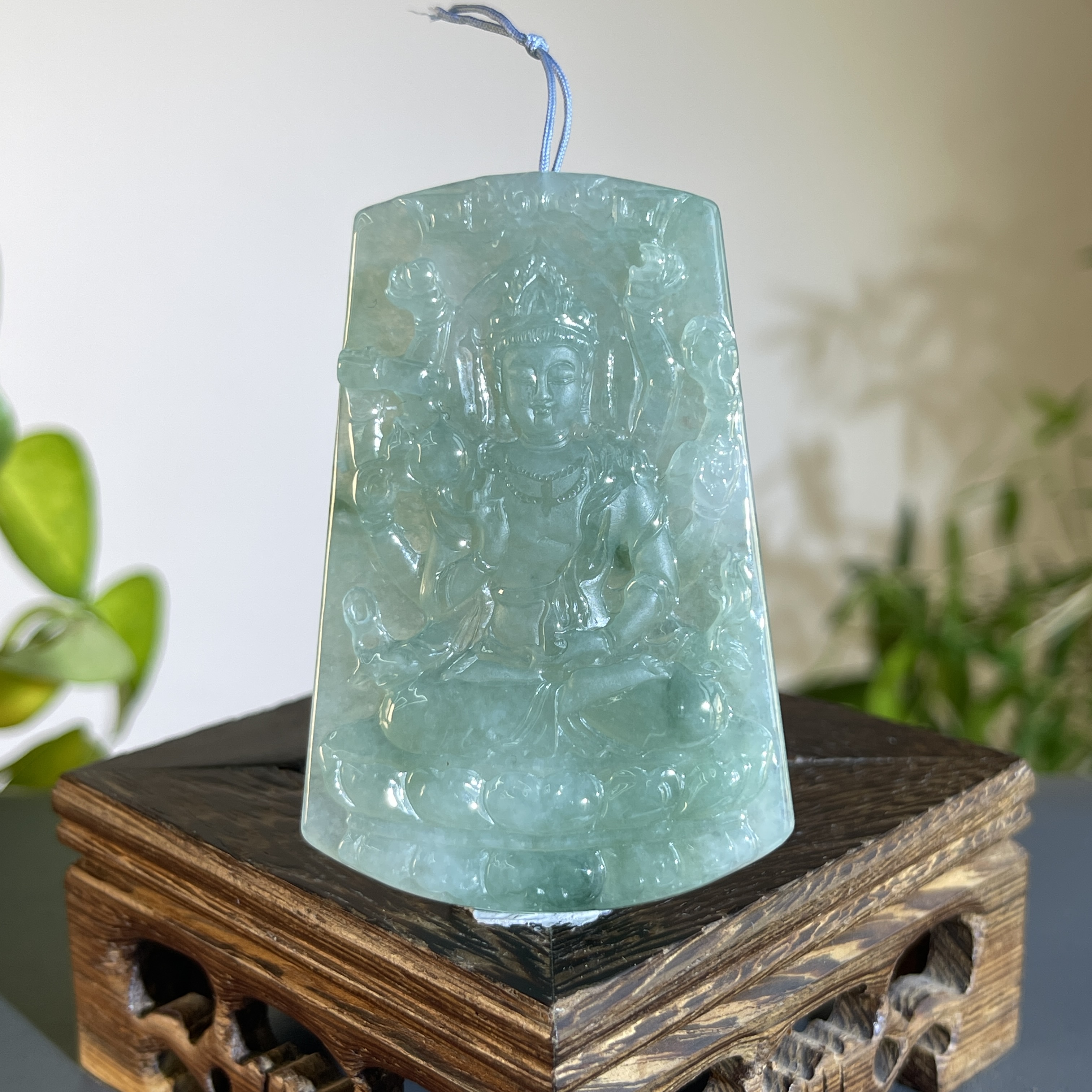 JTAA30-97  天然翡翠缅甸A货   千手观音