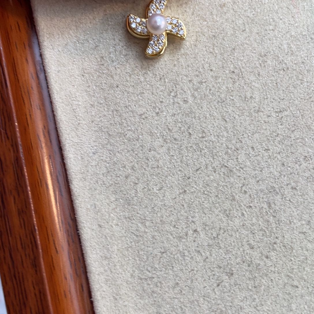 海水珍珠银S925镶嵌吊坠(不含链)