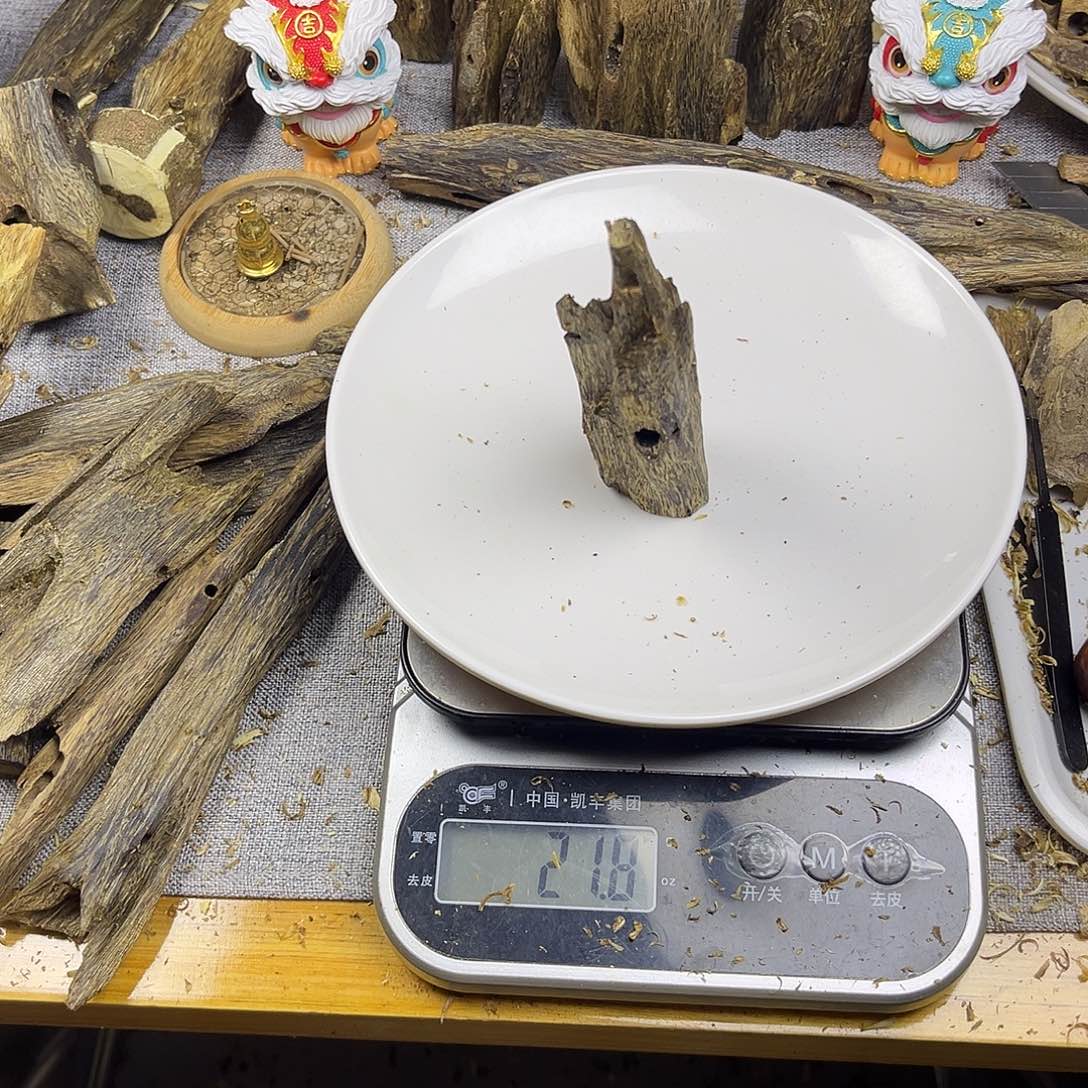 香料奇楠虫漏香21克
