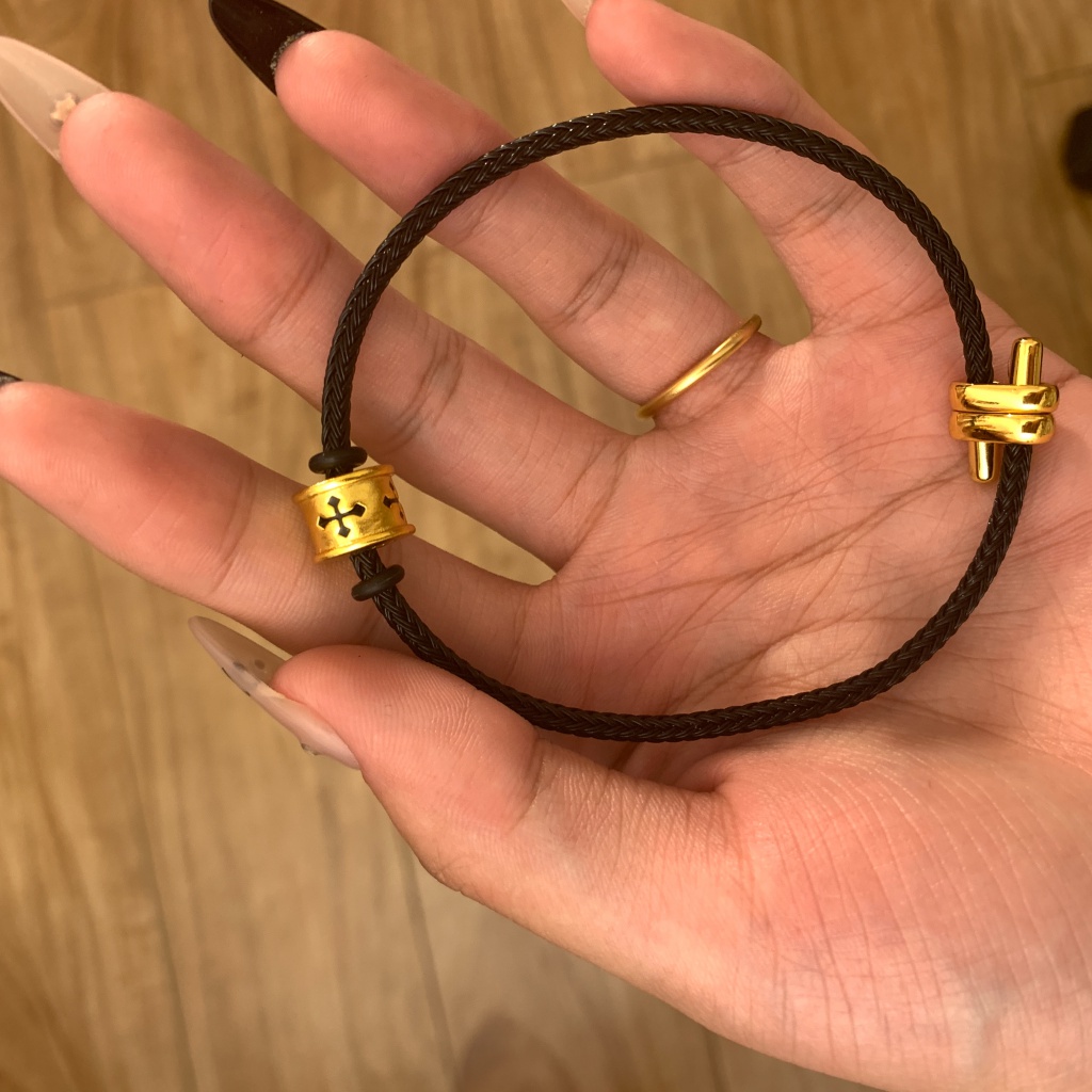 合金手链 信念转运珠可调节