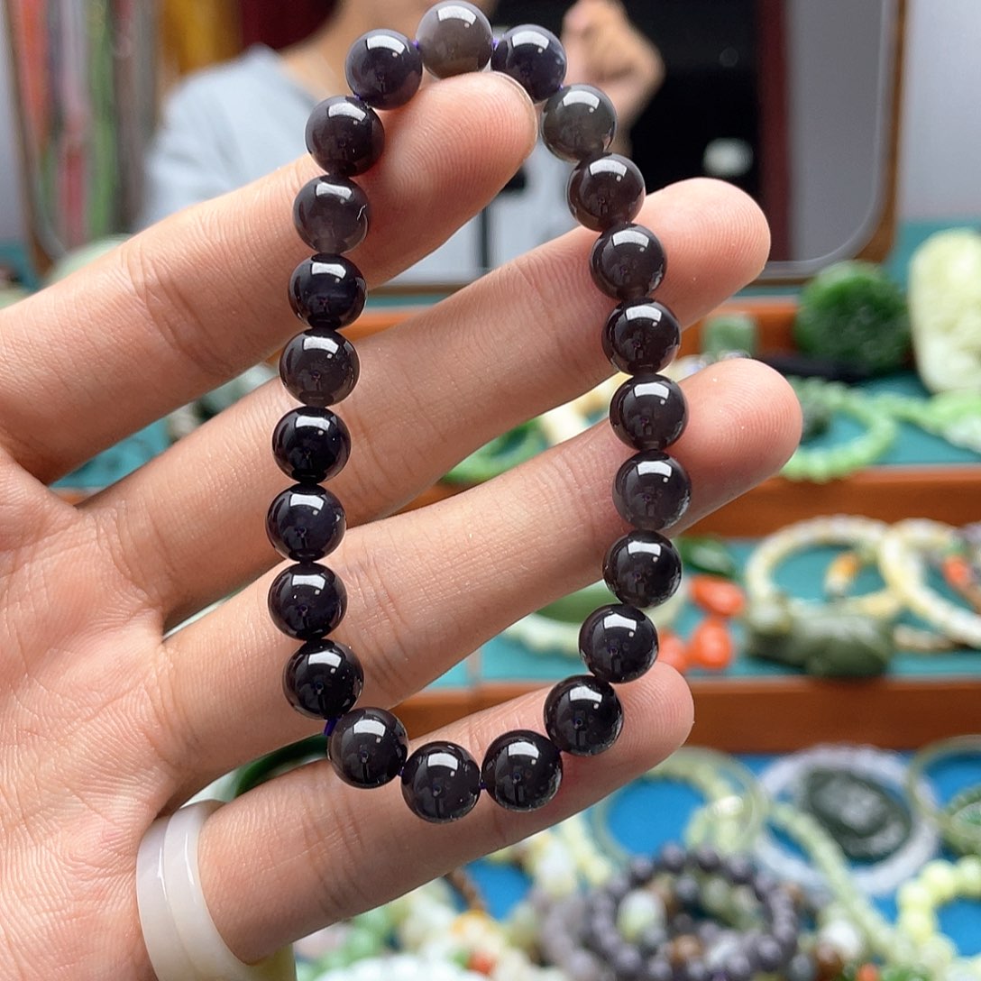 手链未镶嵌和田玉伊*哇