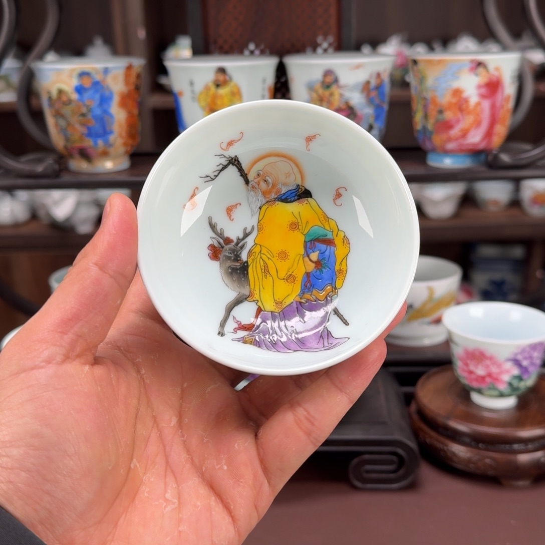 杯景德镇陶瓷艺术家作品欣赏